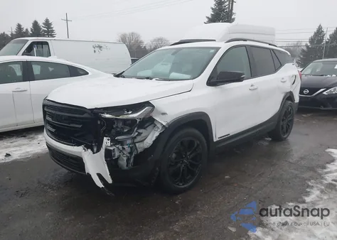 2019 GMC Terrain Sle from USA, damaged, VIN 3GKALTEV2KL270083